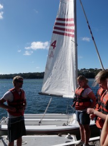 Sam - sailing in Sydney, servant leadership